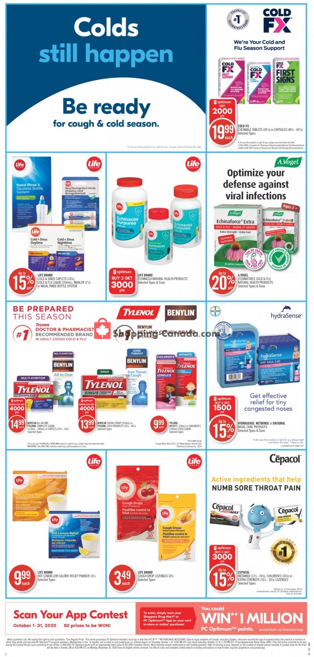 Shoppers Drug Mart flyer from Saturday October 10, 2020 to Friday October 16, 2020 - page 8