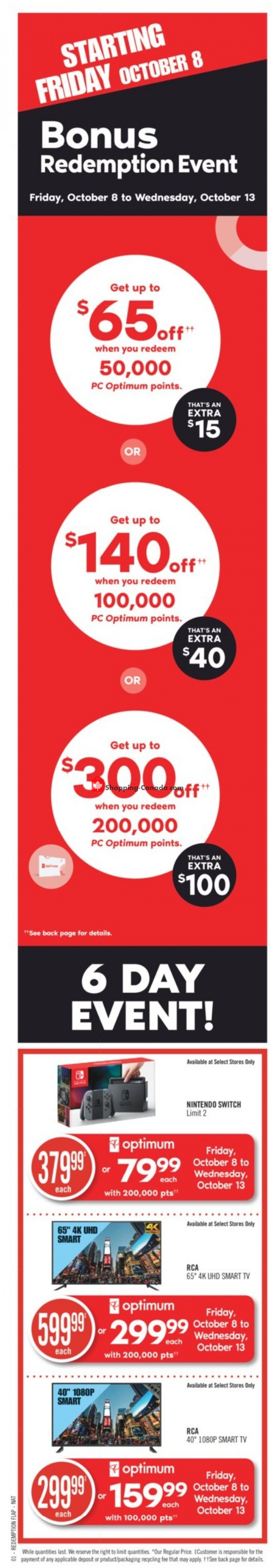 Shoppers Drug Mart flyer from Saturday October 9, 2021 to Thursday October 14, 2021 - page 2