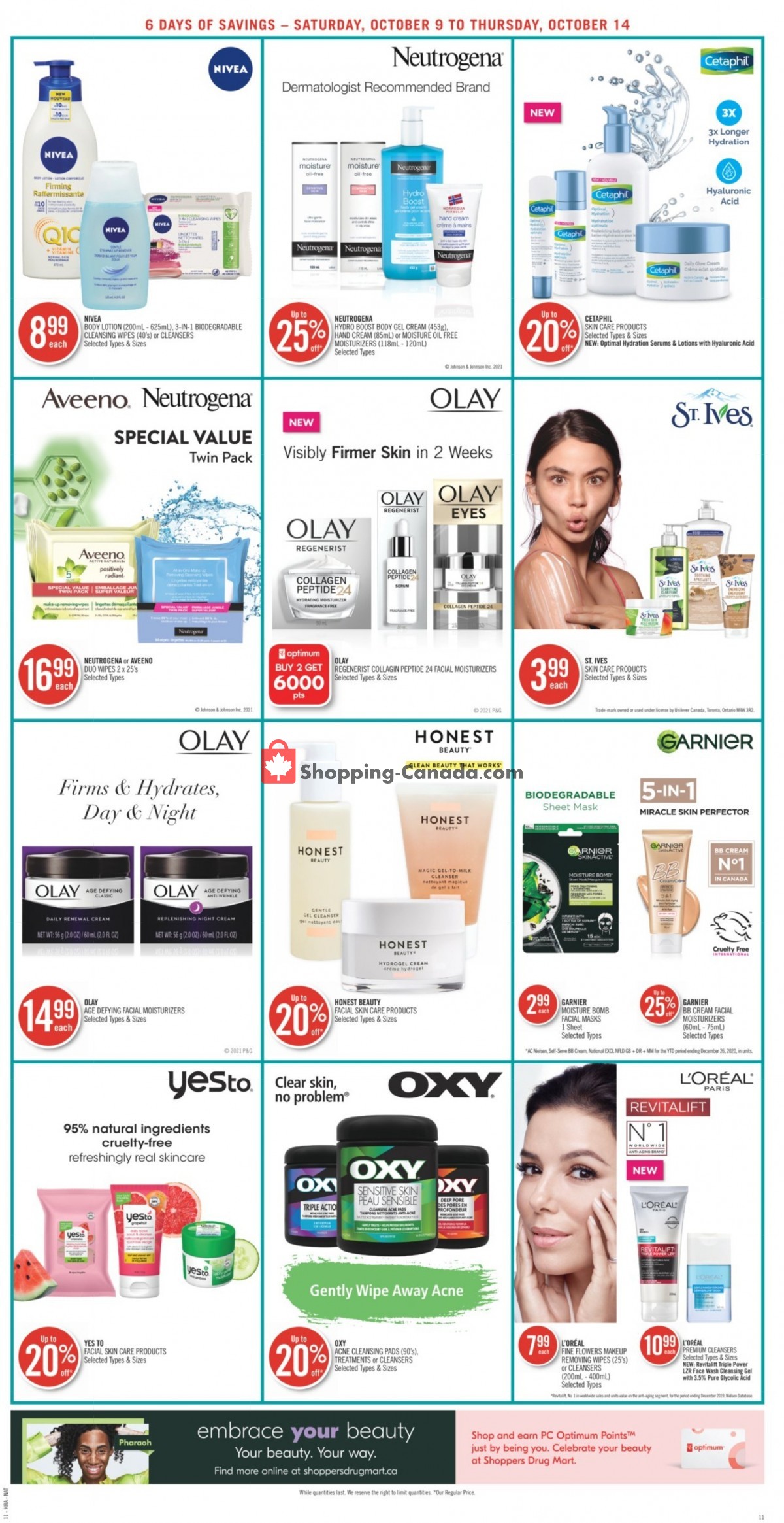 Shoppers Drug Mart flyer from Saturday October 9, 2021 to Thursday October 14, 2021 - page 20