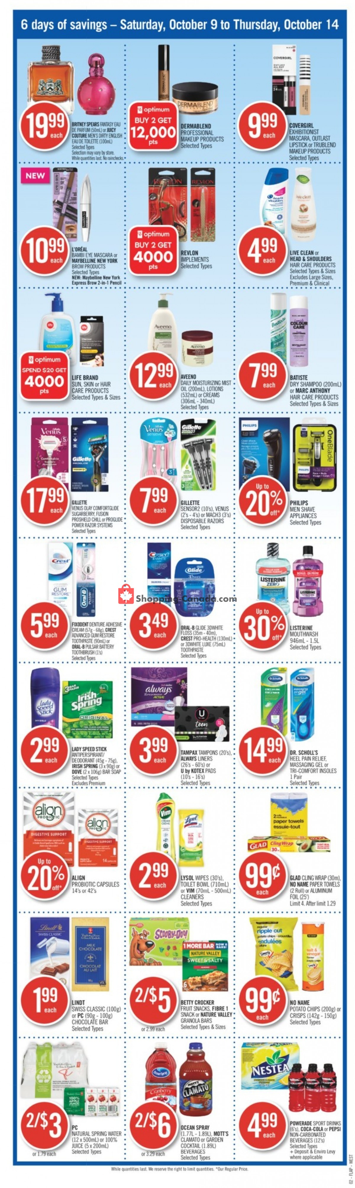 Shoppers Drug Mart flyer from Saturday October 9, 2021 to Thursday October 14, 2021 - page 5