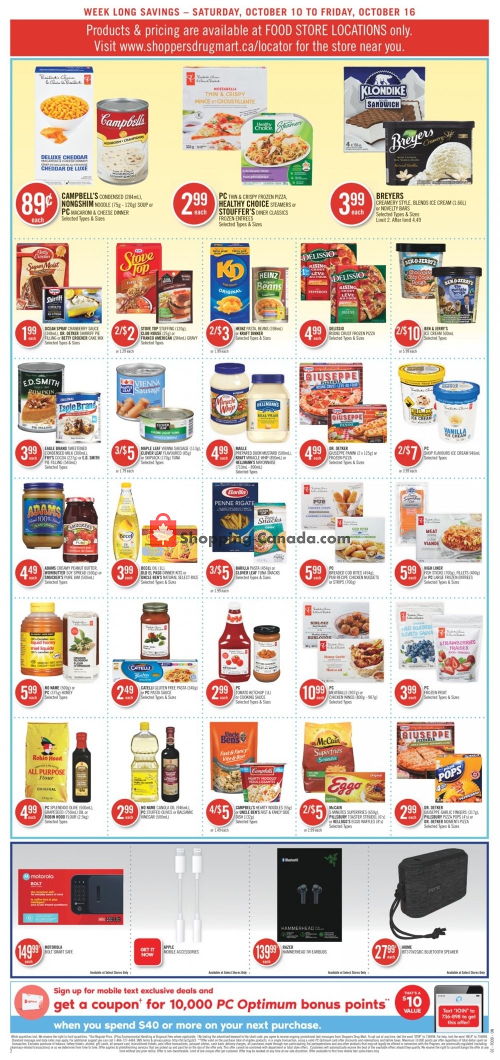 Shoppers Drug Mart flyer from Saturday October 10, 2020 to Friday October 16, 2020 - page 12