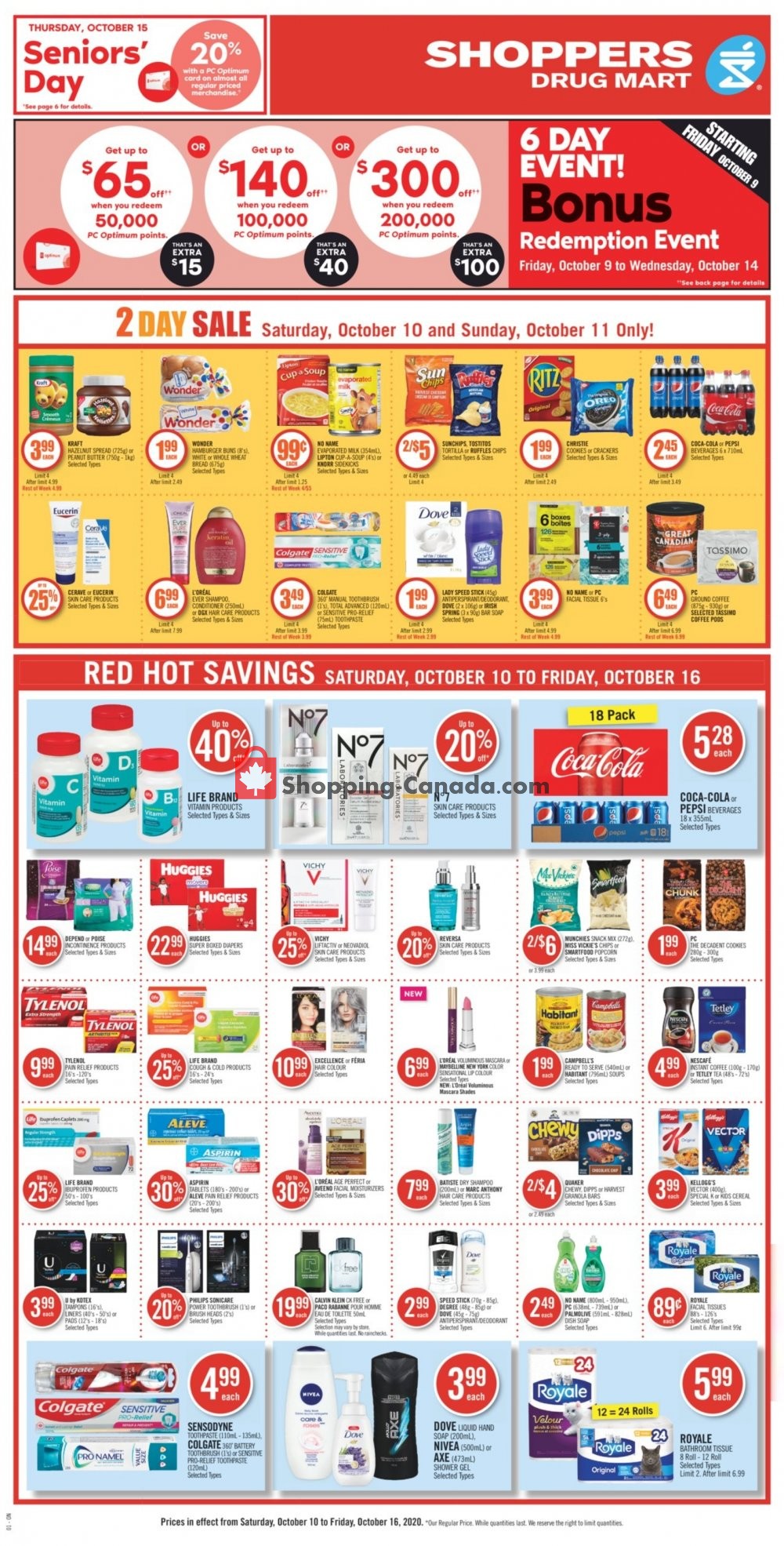 Shoppers Drug Mart flyer from Saturday October 10, 2020 to Friday October 16, 2020 - page 5