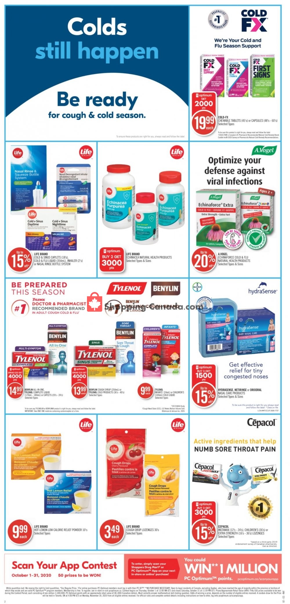 Shoppers Drug Mart flyer from Saturday October 10, 2020 to Friday October 16, 2020 - page 8