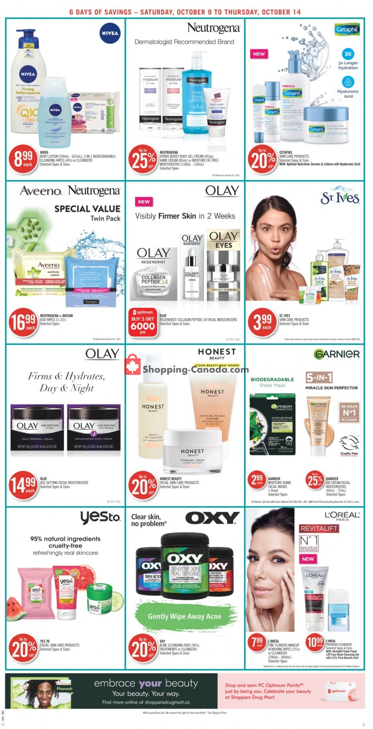 Shoppers Drug Mart flyer from Saturday October 9, 2021 to Thursday October 14, 2021 - page 20