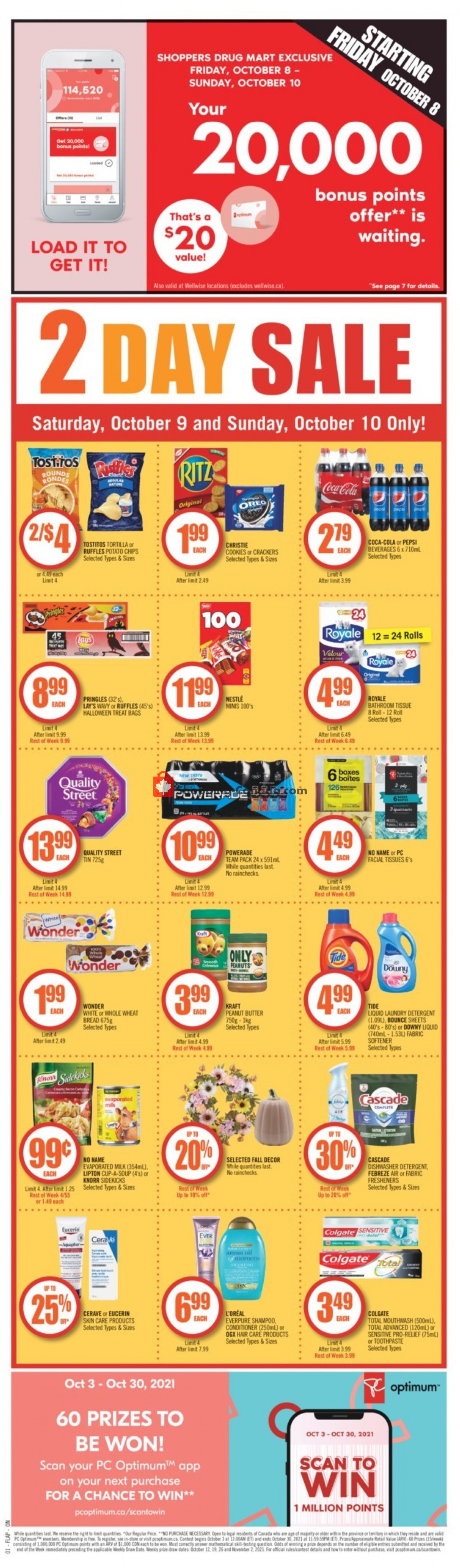 Shoppers Drug Mart flyer from Saturday October 9, 2021 to Thursday October 14, 2021 - page 4
