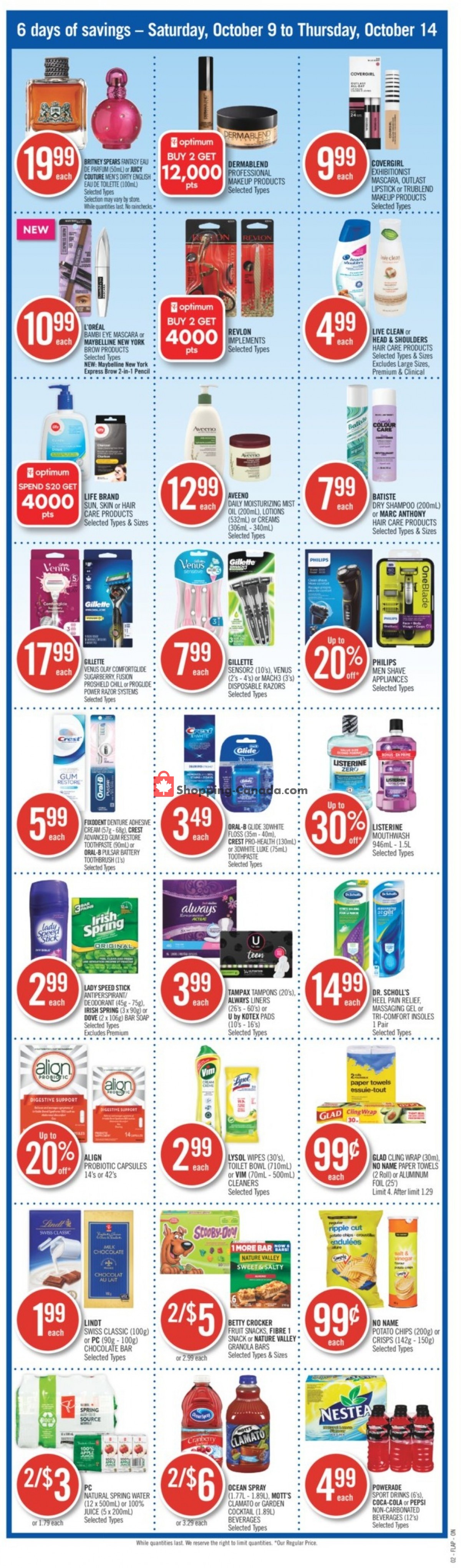 Shoppers Drug Mart flyer from Saturday October 9, 2021 to Thursday October 14, 2021 - page 5