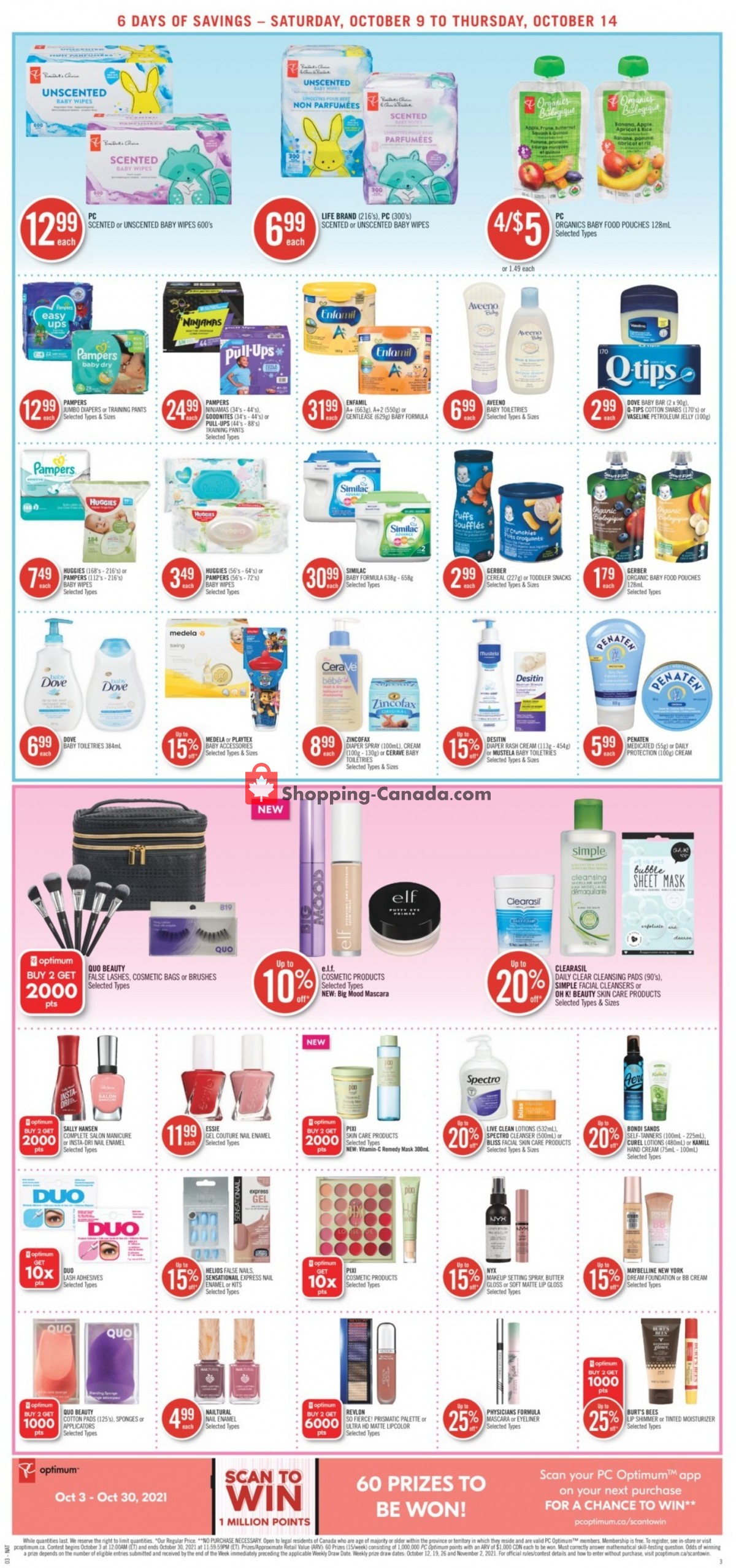 Shoppers Drug Mart flyer from Saturday October 9, 2021 to Thursday October 14, 2021 - page 8