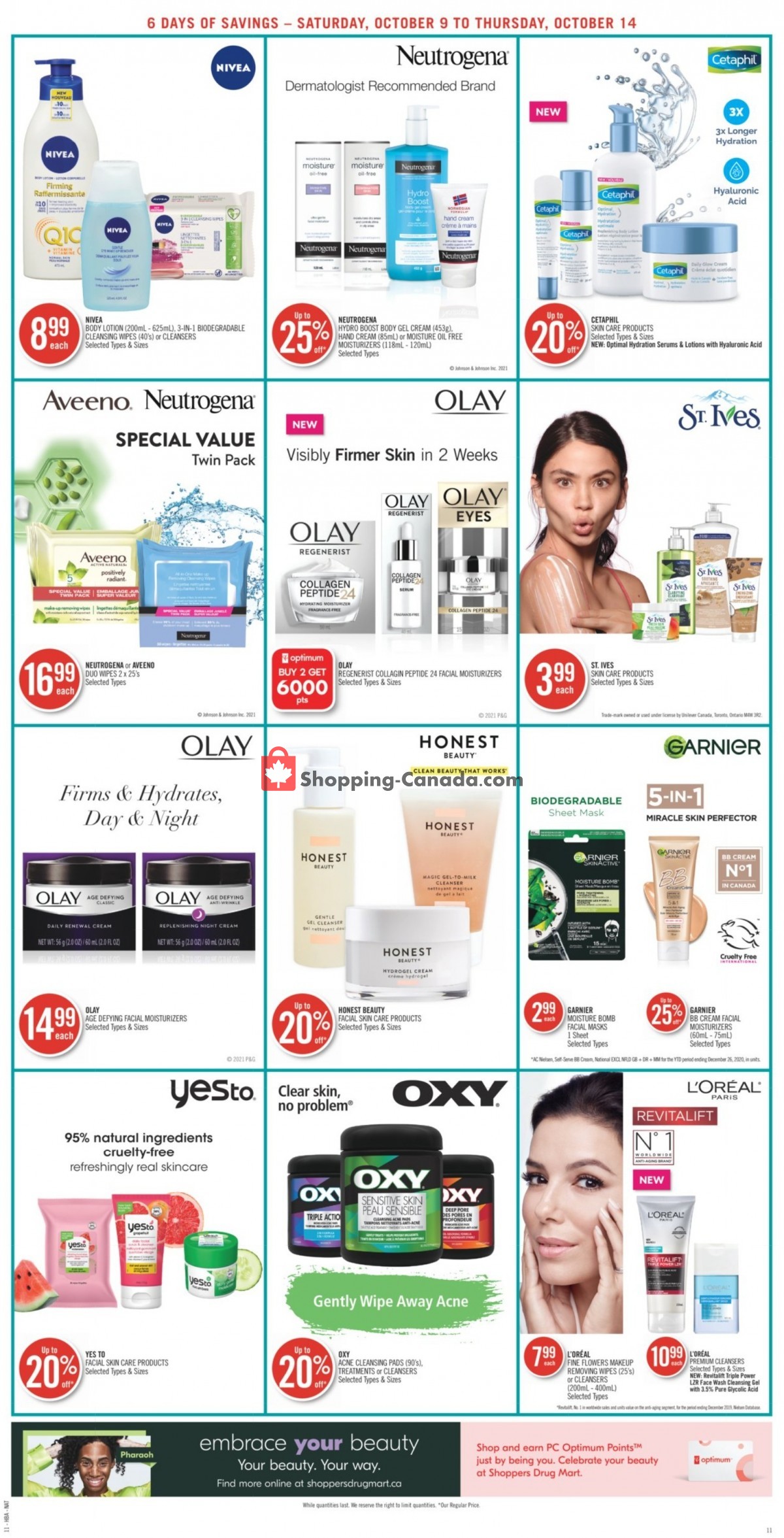 Shoppers Drug Mart flyer from Saturday October 9, 2021 to Thursday October 14, 2021 - page 20