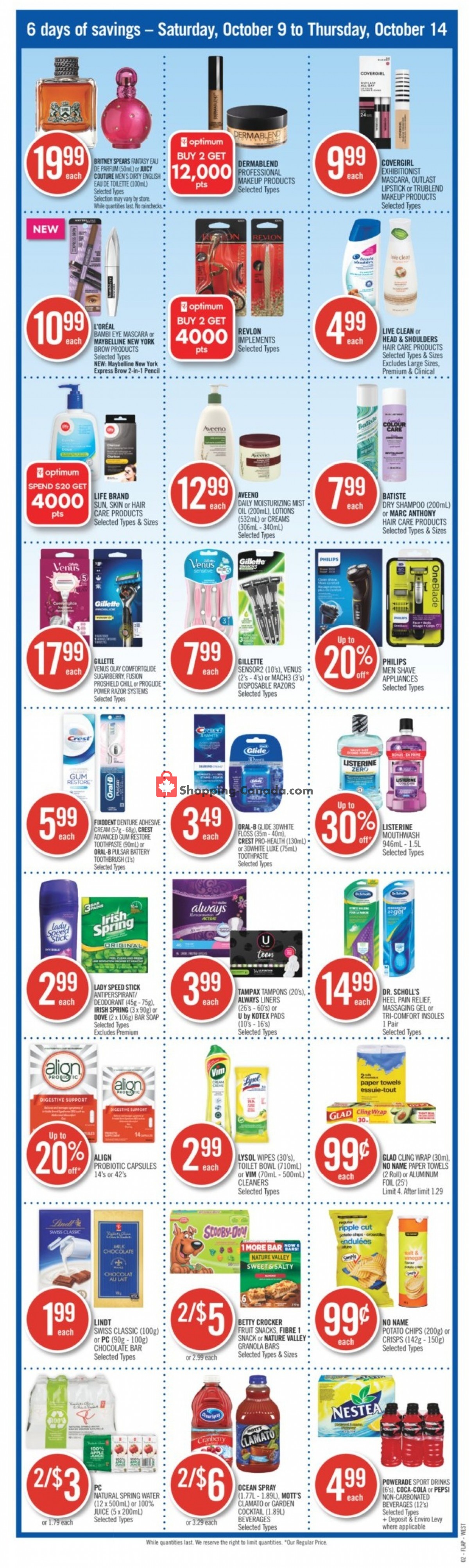 Shoppers Drug Mart flyer from Saturday October 9, 2021 to Thursday October 14, 2021 - page 5