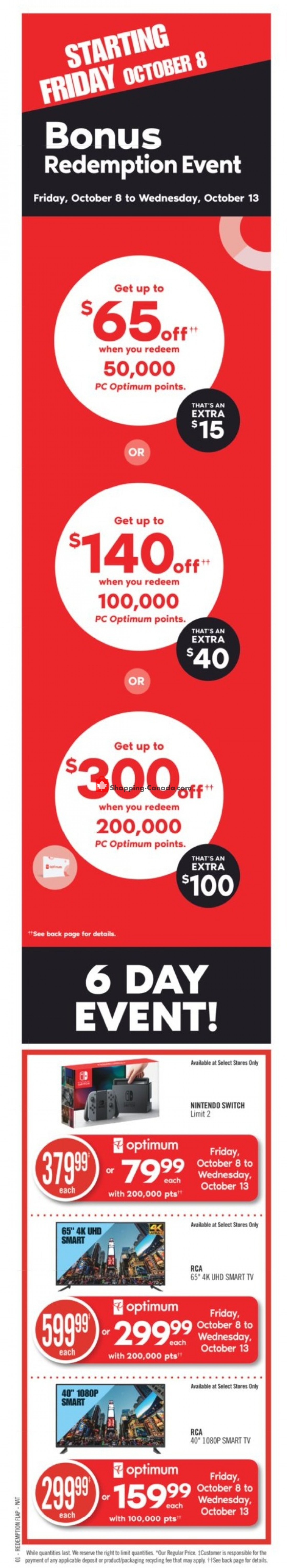 Shoppers Drug Mart flyer from Saturday October 9, 2021 to Thursday October 14, 2021 - page 2
