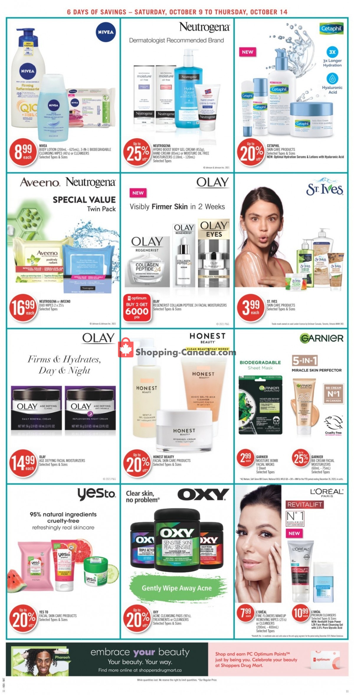 Shoppers Drug Mart flyer from Saturday October 9, 2021 to Thursday October 14, 2021 - page 20