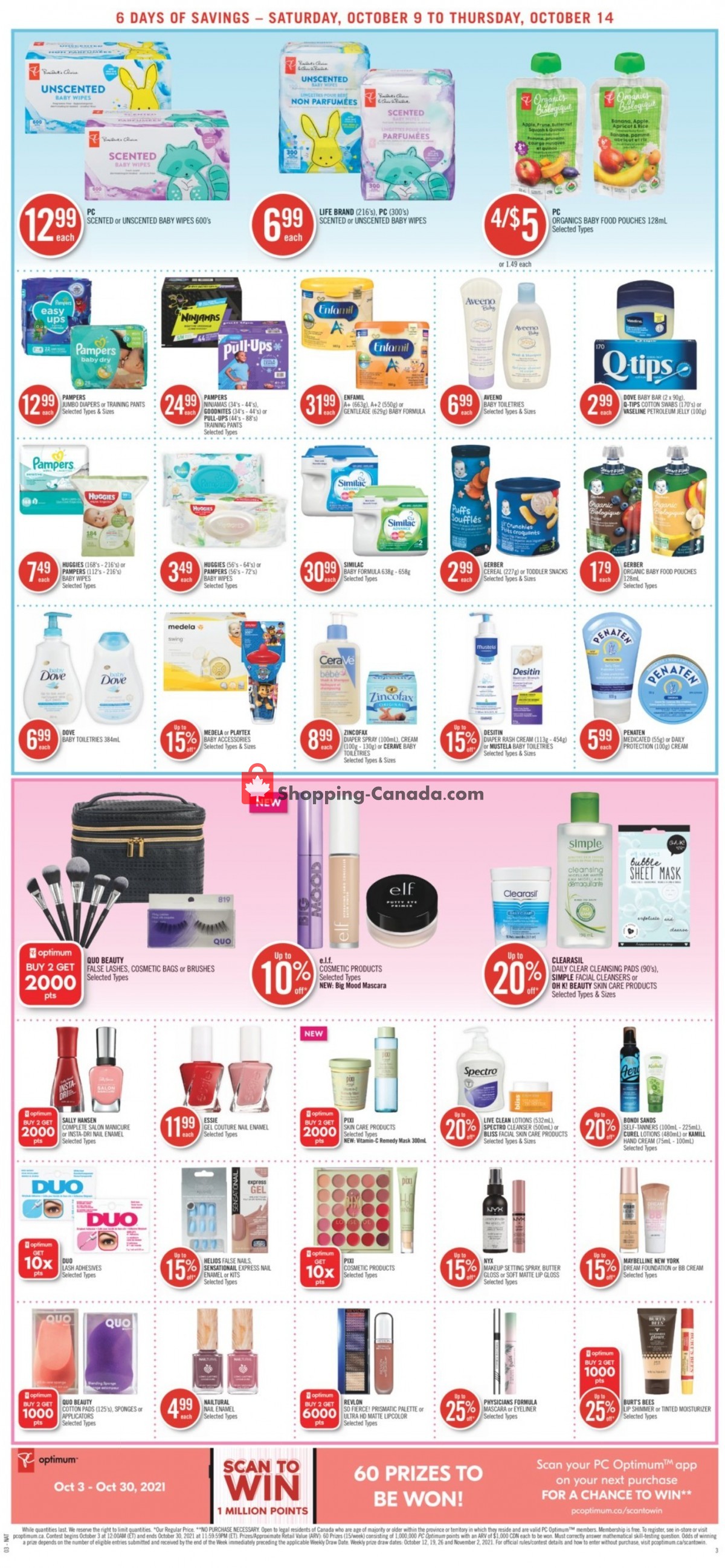 Shoppers Drug Mart flyer from Saturday October 9, 2021 to Thursday October 14, 2021 - page 8