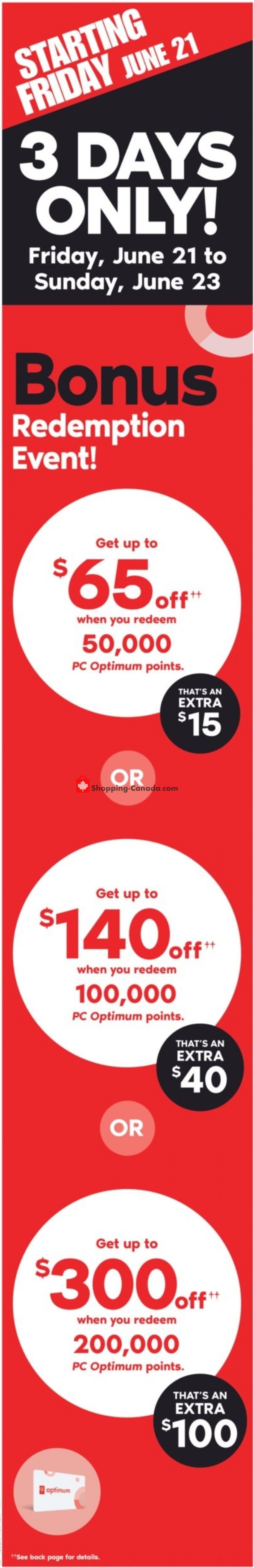 Shoppers Drug Mart flyer from Saturday June 22, 2019 to Thursday June 27, 2019 - page 1