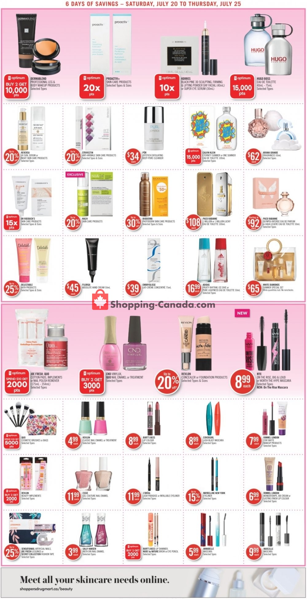 Shoppers Drug Mart flyer from Saturday July 20, 2019 to Thursday July 25, 2019 - page 15