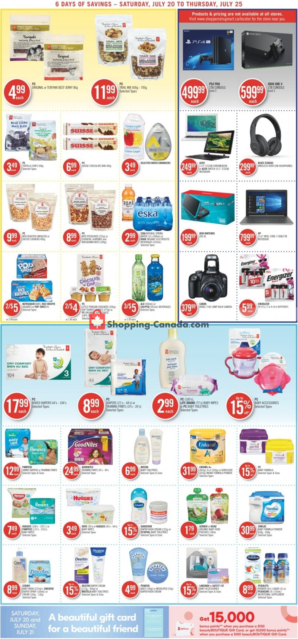 Shoppers Drug Mart flyer from Saturday July 20, 2019 to Thursday July 25, 2019 - page 5