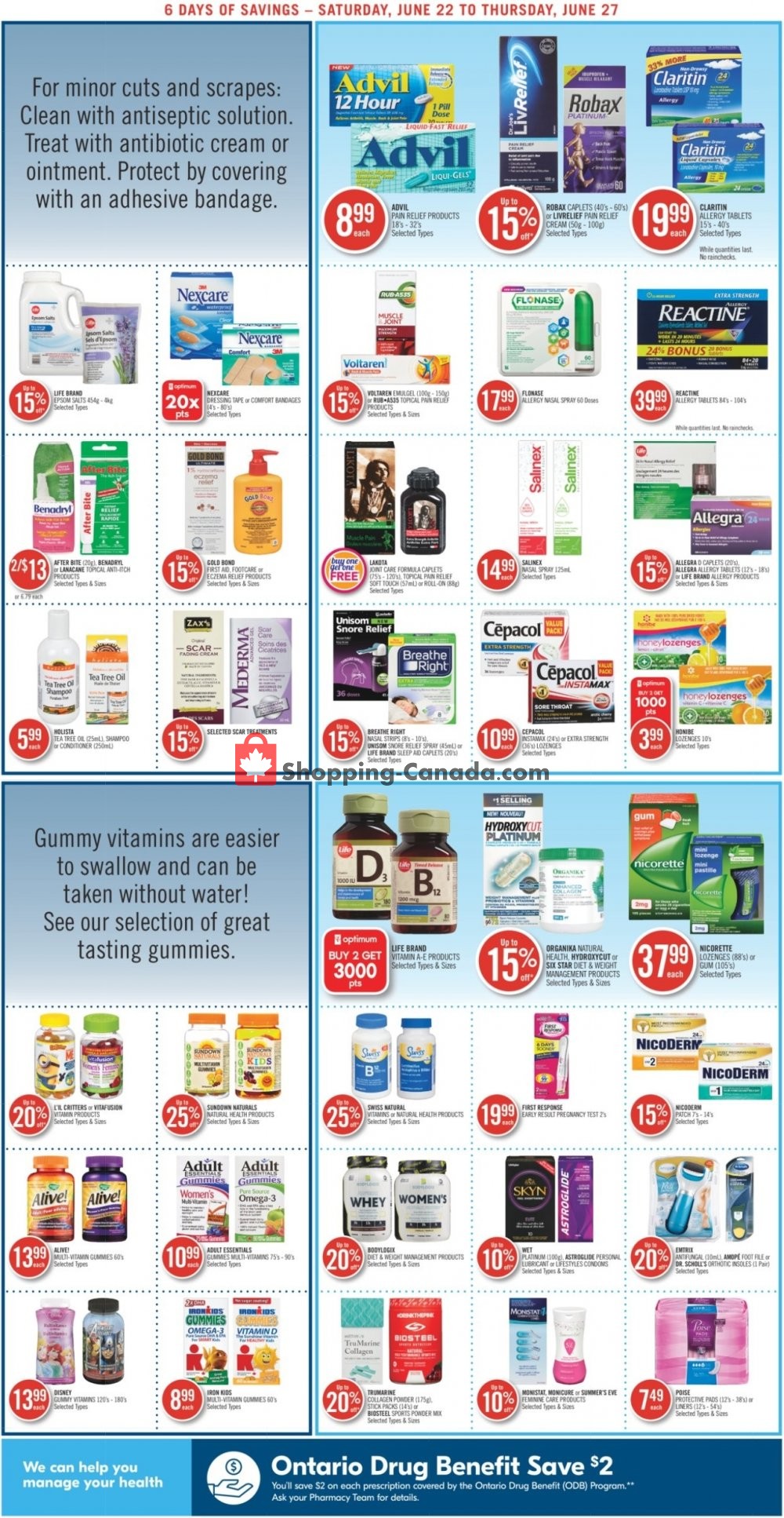 Shoppers Drug Mart flyer from Saturday June 22, 2019 to Thursday June 27, 2019 - page 6