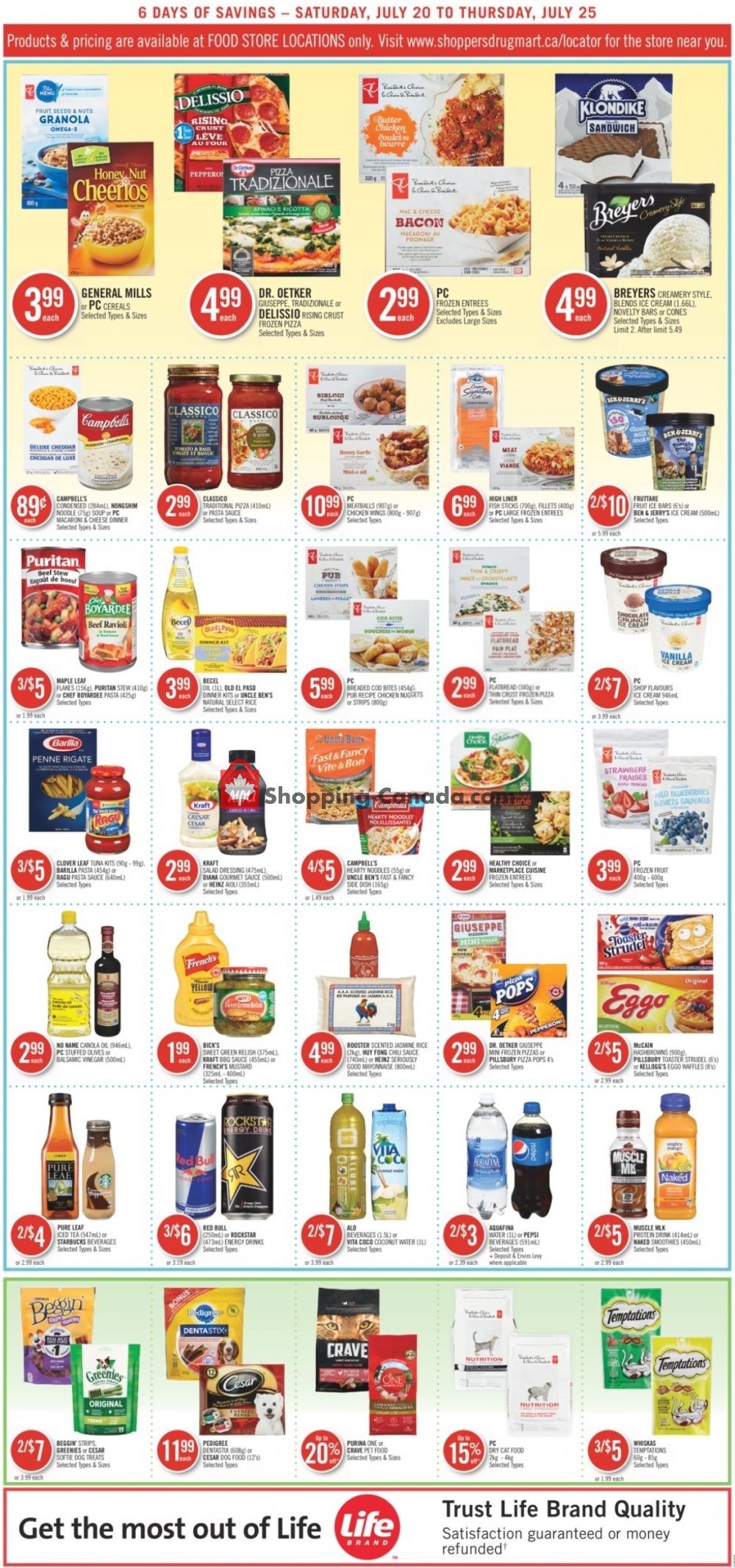 Shoppers Drug Mart flyer from Saturday July 20, 2019 to Thursday July 25, 2019 - page 10