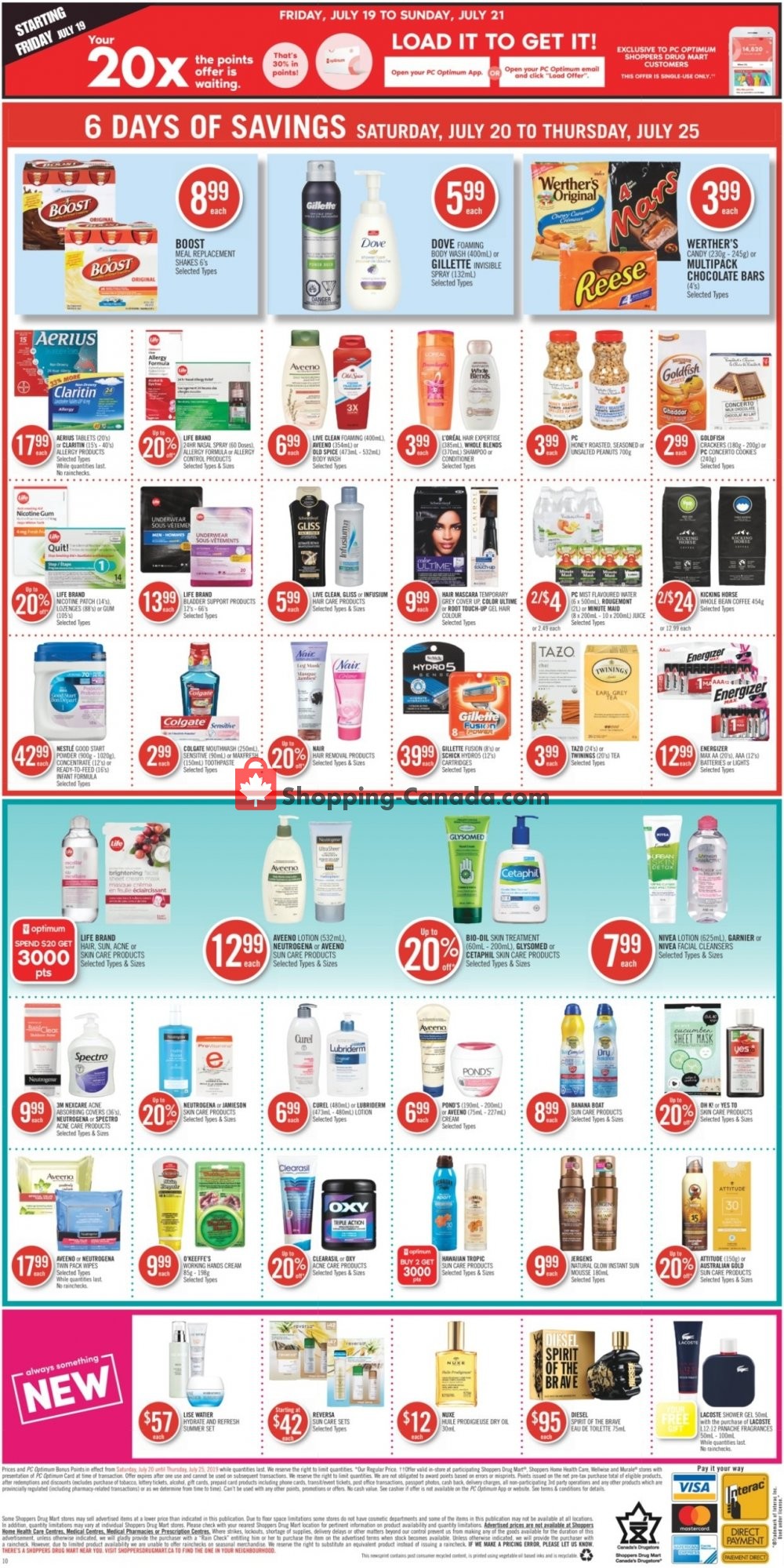 Shoppers Drug Mart flyer from Saturday July 20, 2019 to Thursday July 25, 2019 - page 18