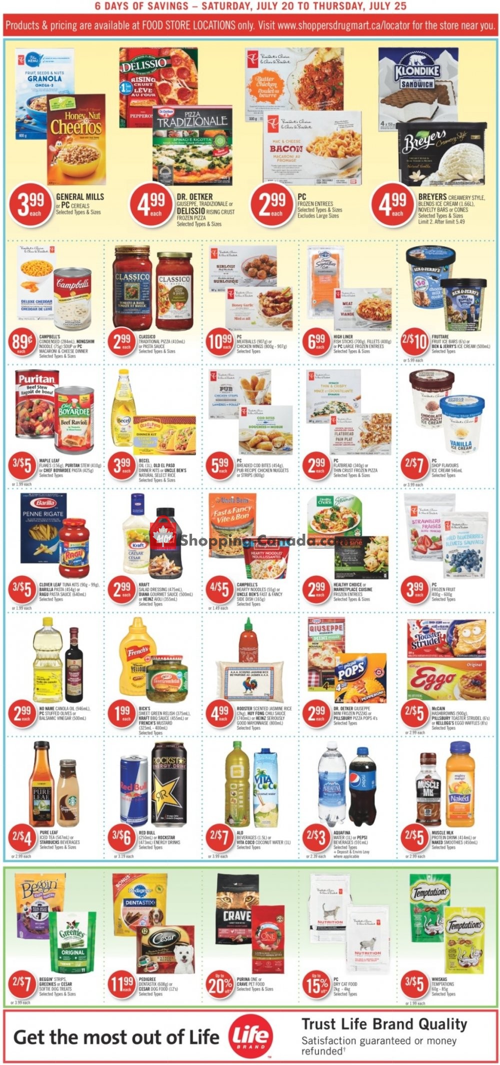 Shoppers Drug Mart flyer from Saturday July 20, 2019 to Thursday July 25, 2019 - page 10