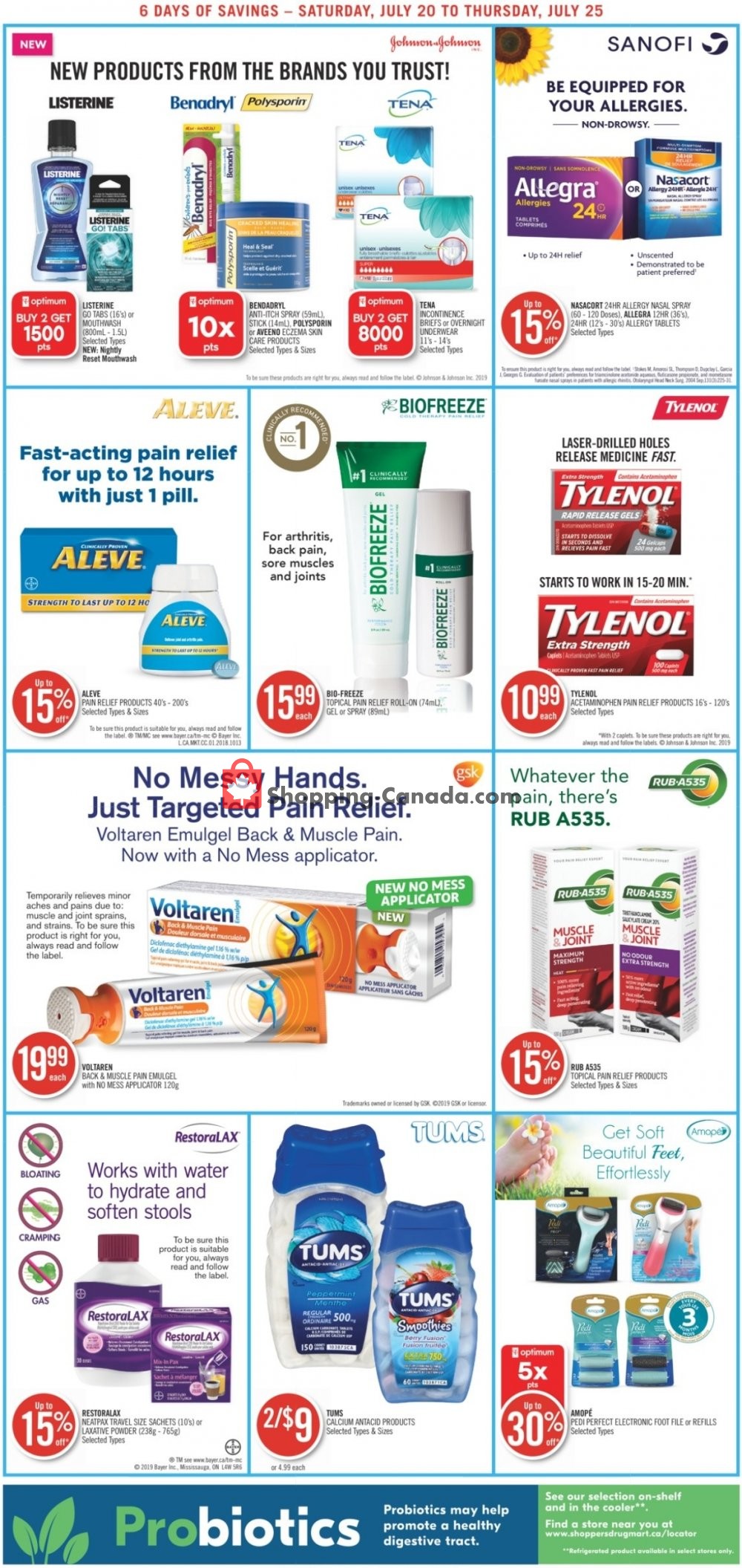 Shoppers Drug Mart flyer from Saturday July 20, 2019 to Thursday July 25, 2019 - page 7