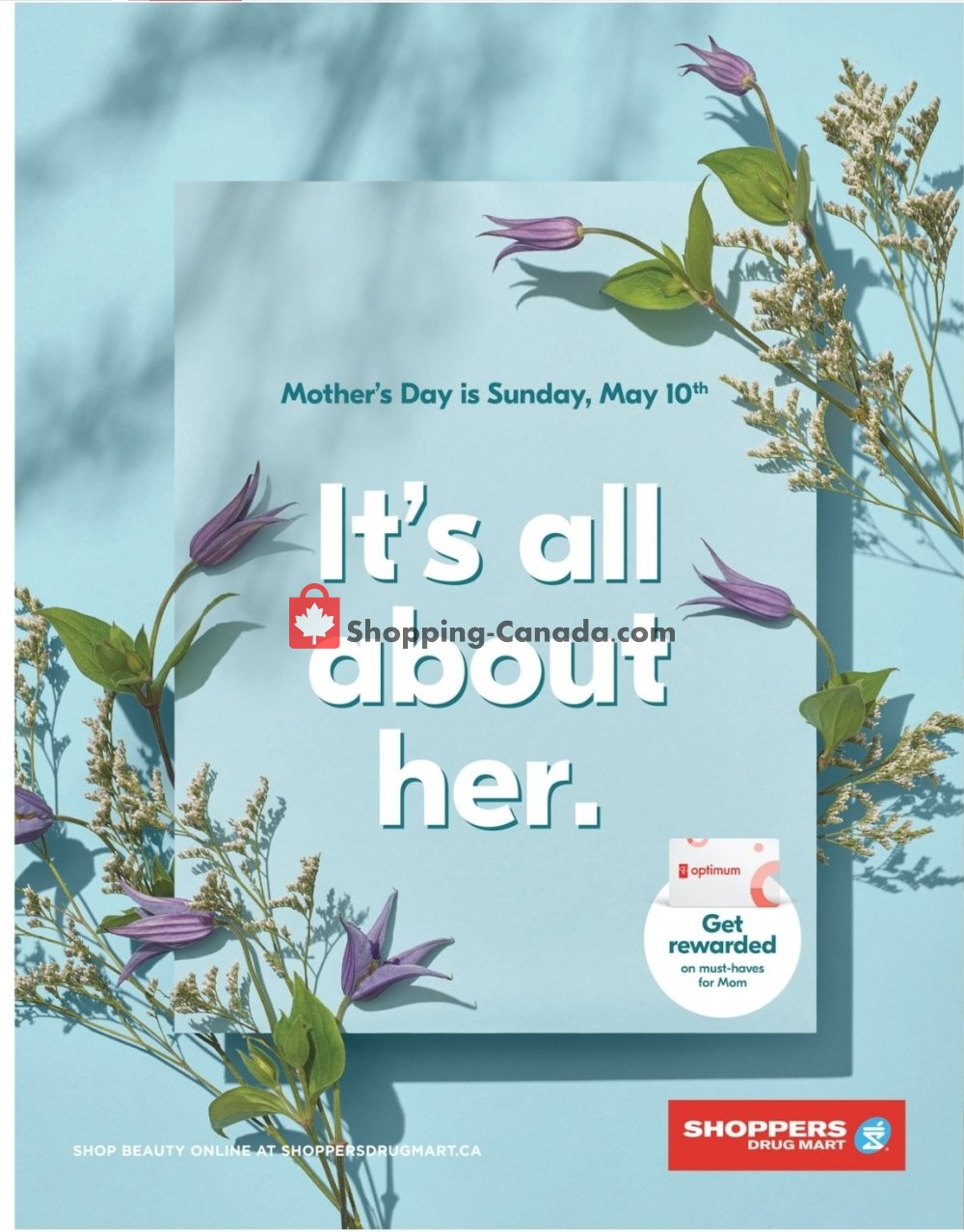 Shoppers Drug Mart flyer from Saturday April 25, 2020 to Sunday May 10, 2020 - page 1