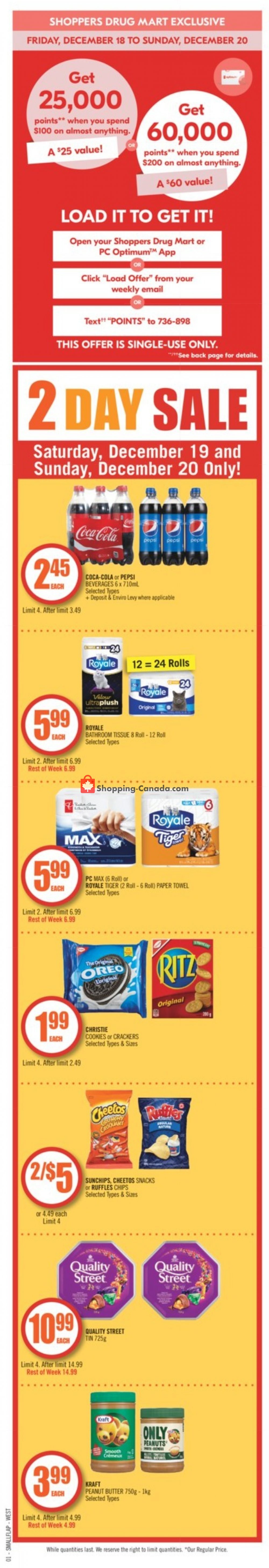Shoppers Drug Mart flyer from Saturday December 19, 2020 to Tuesday December 22, 2020 - page 2