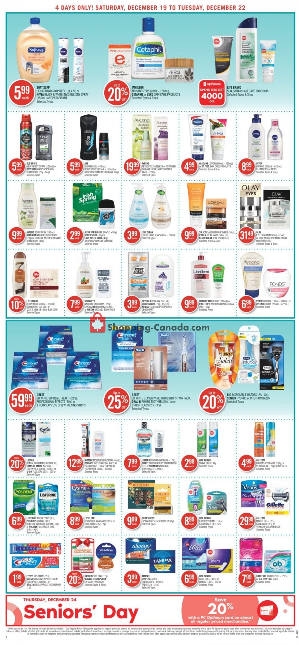 Shoppers Drug Mart flyer from Saturday December 19, 2020 to Tuesday December 22, 2020 - page 9