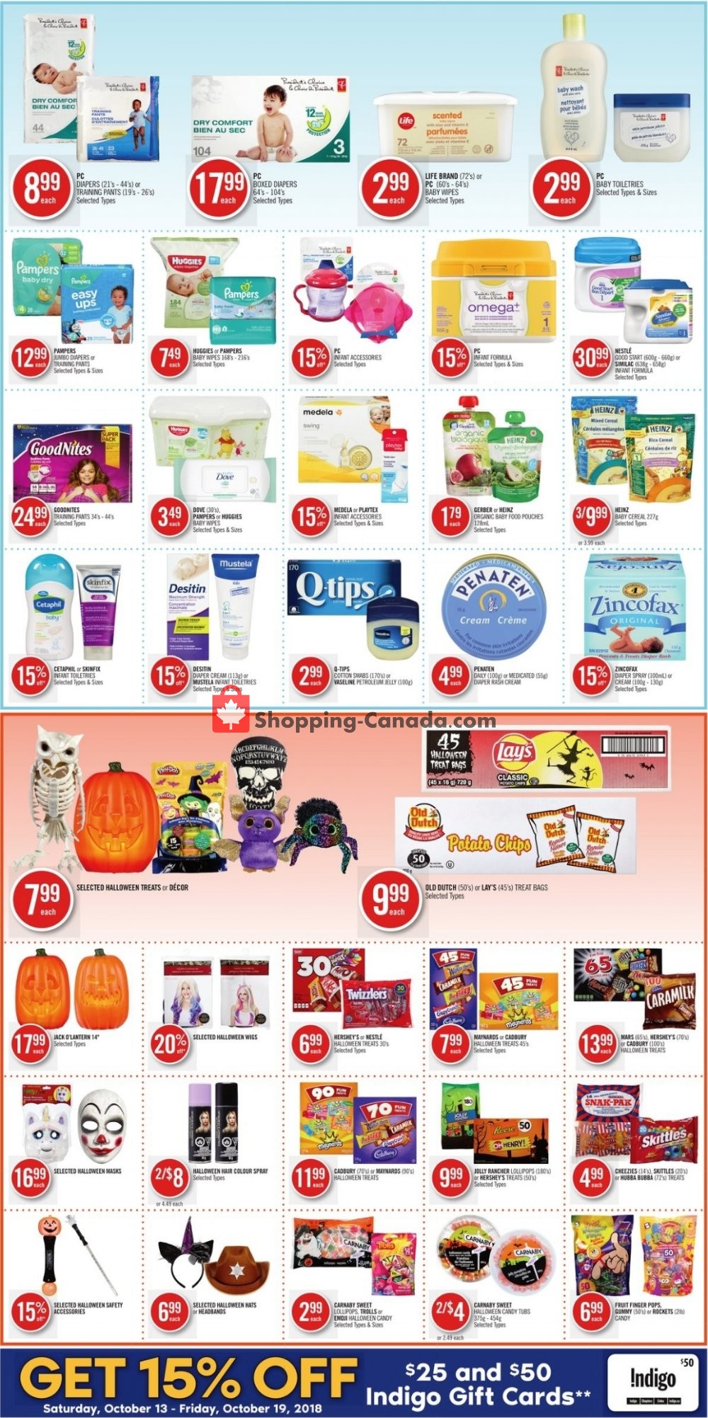 Shoppers Drug Mart flyer from Saturday October 13, 2018 to Friday October 19, 2018 - page 6
