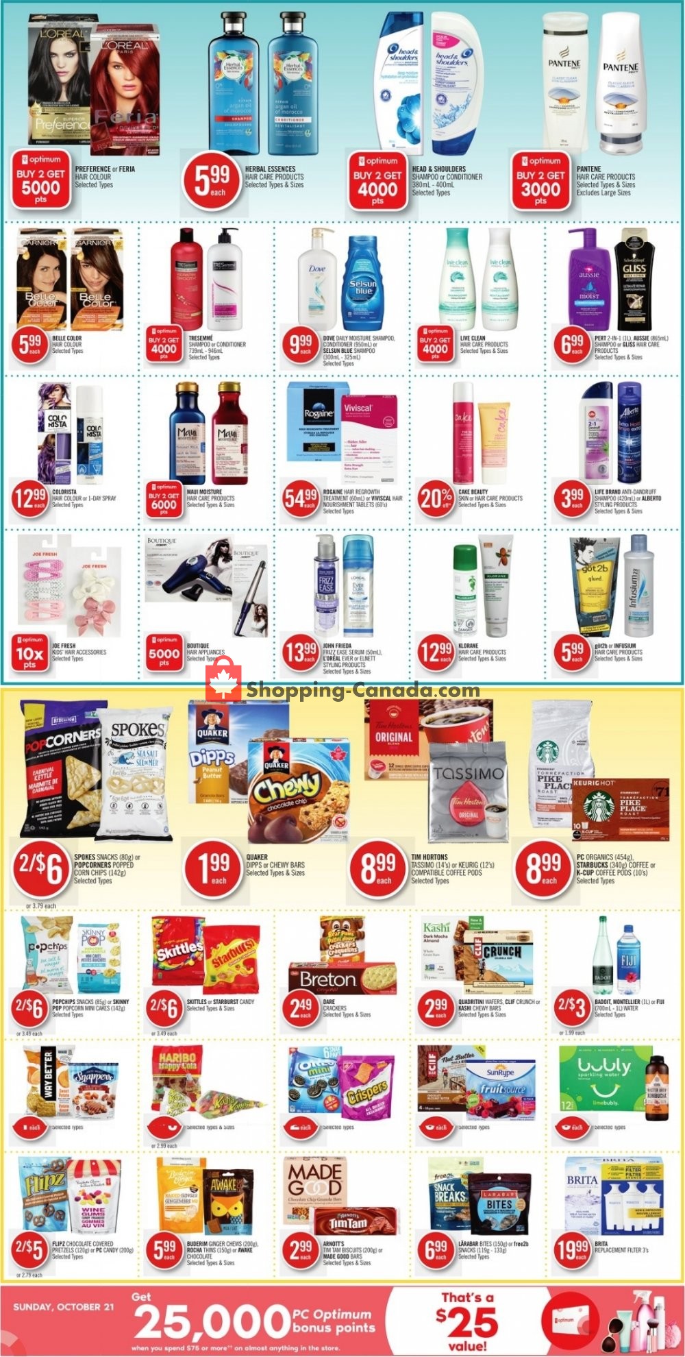 Shoppers Drug Mart flyer from Saturday October 20, 2018 to Thursday October 25, 2018 - page 7