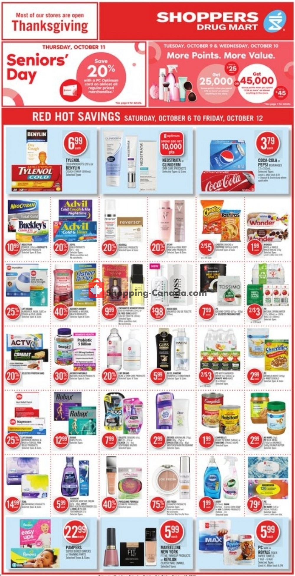 Shoppers Drug Mart flyer from Saturday October 6, 2018 to Friday October 12, 2018 - page 3
