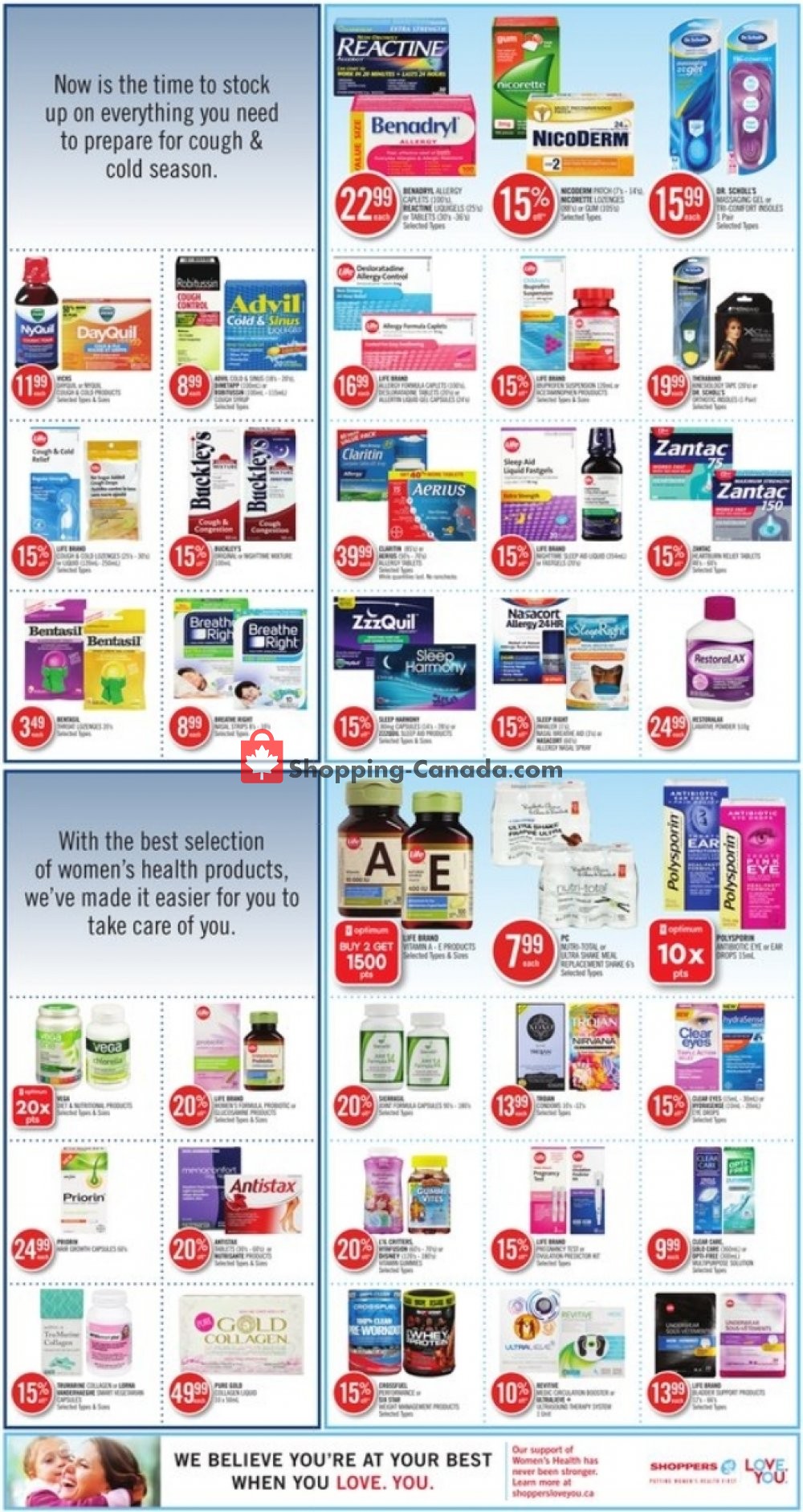 Shoppers Drug Mart flyer from Saturday October 6, 2018 to Friday October 12, 2018 - page 4