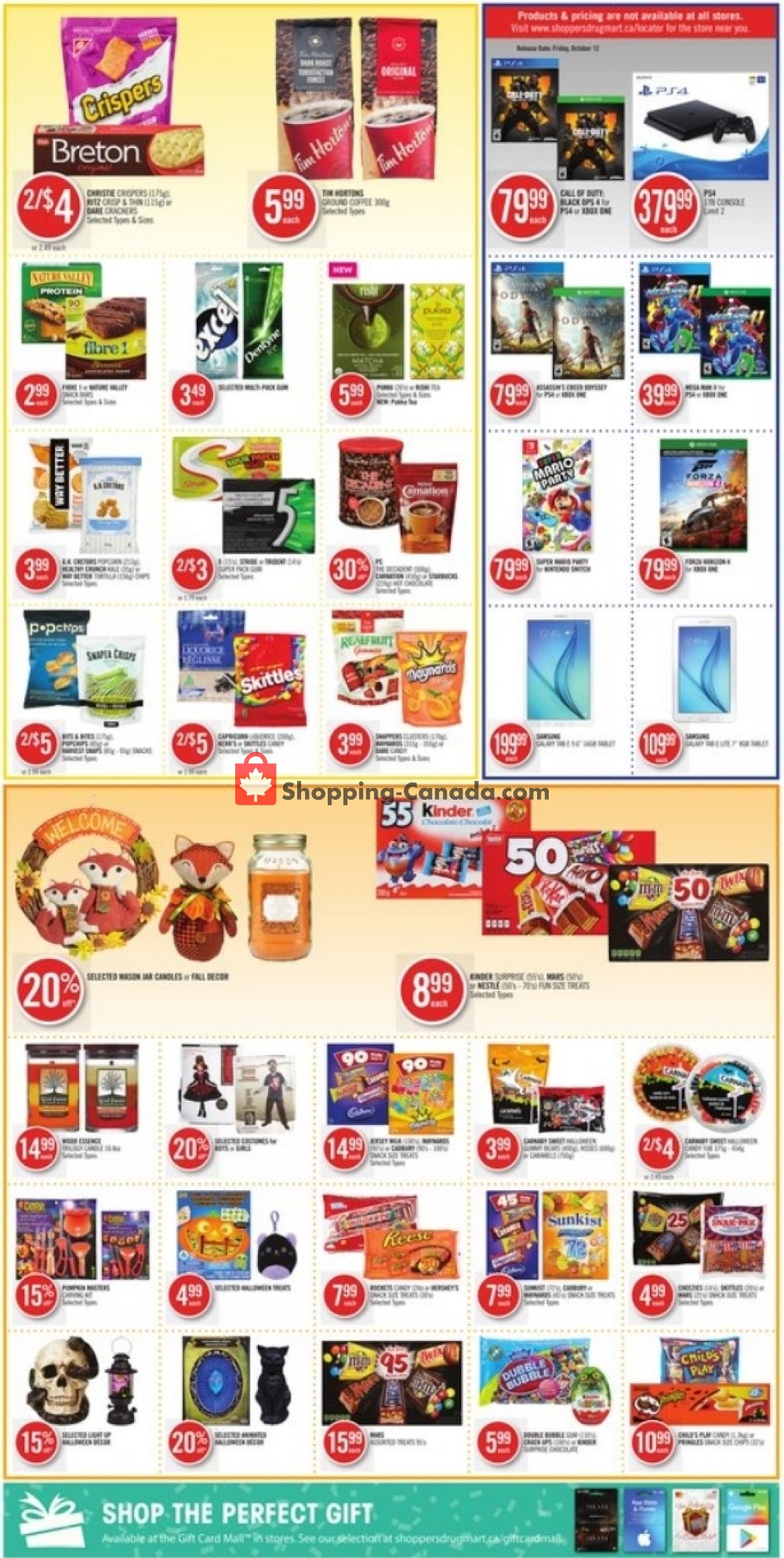 Shoppers Drug Mart flyer from Saturday October 6, 2018 to Friday October 12, 2018 - page 5