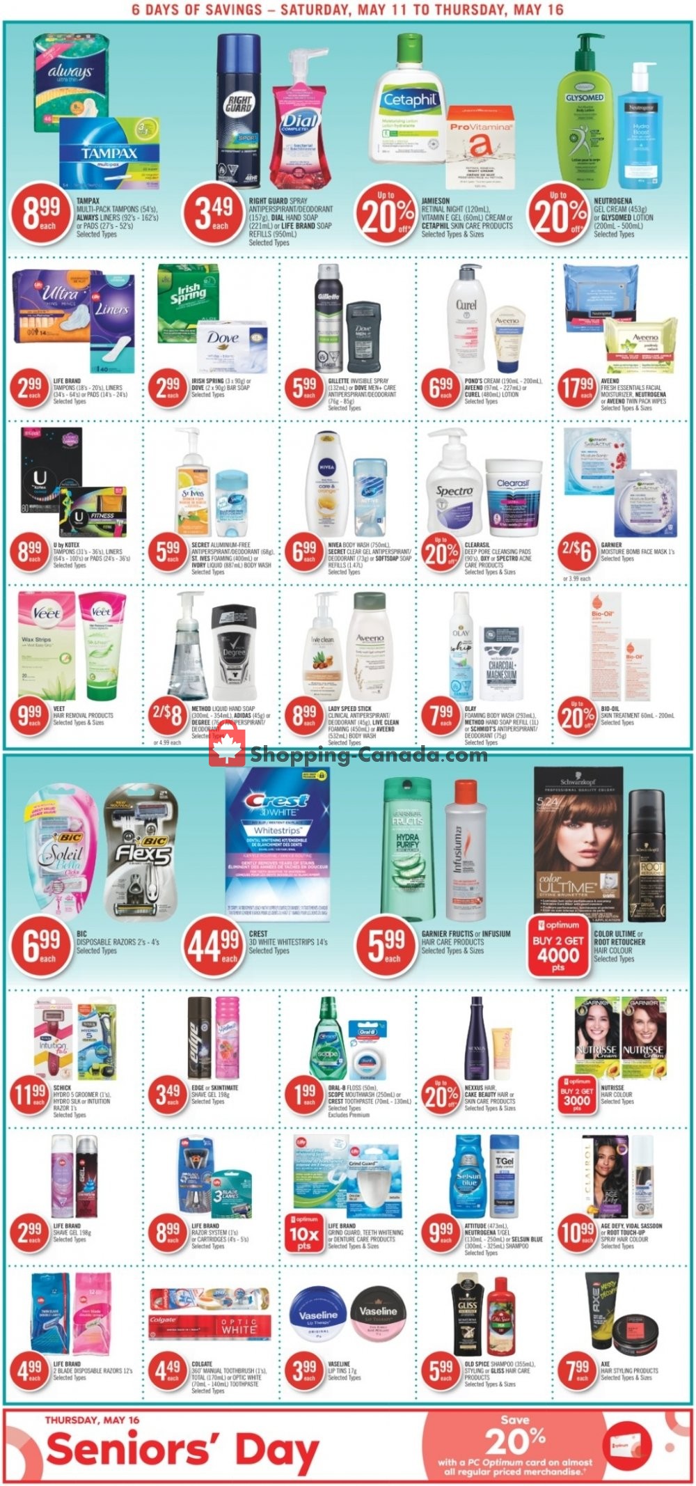 Shoppers Drug Mart flyer from Saturday May 11, 2019 to Thursday May 16, 2019 - page 10