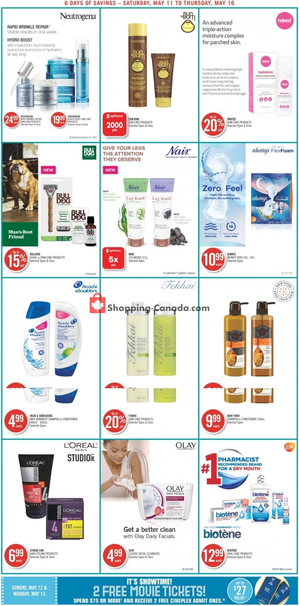 Shoppers Drug Mart flyer from Saturday May 11, 2019 to Thursday May 16, 2019 - page 11