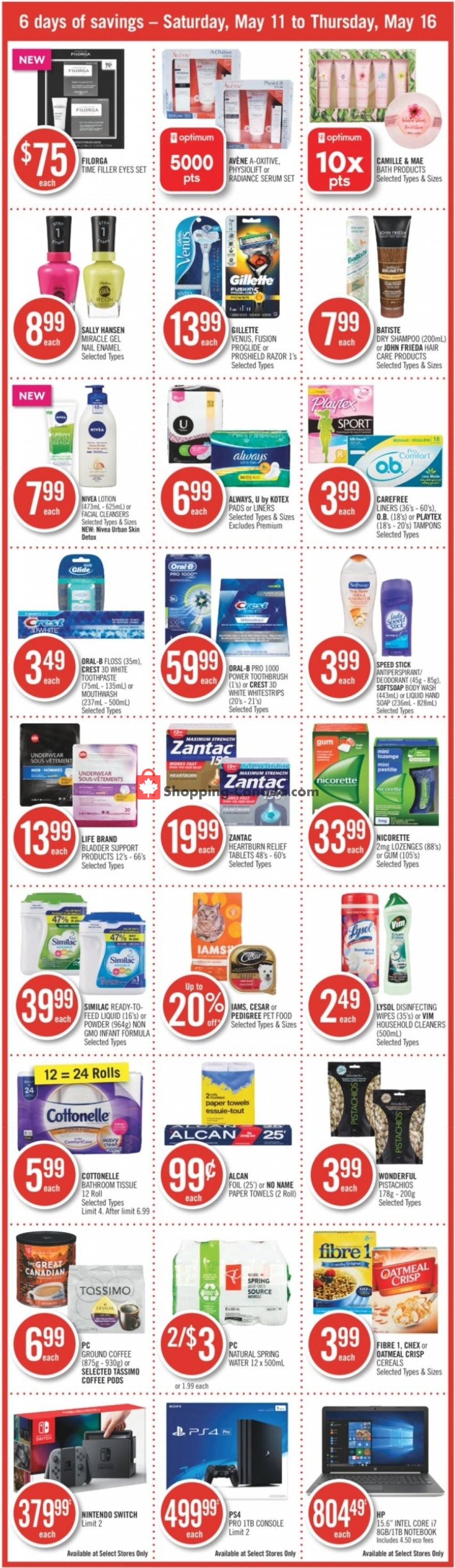 Shoppers Drug Mart flyer from Saturday May 11, 2019 to Thursday May 16, 2019 - page 2