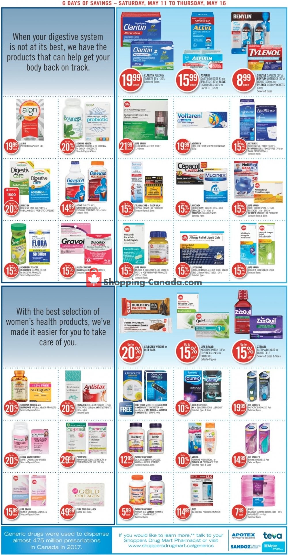 Shoppers Drug Mart flyer from Saturday May 11, 2019 to Thursday May 16, 2019 - page 4