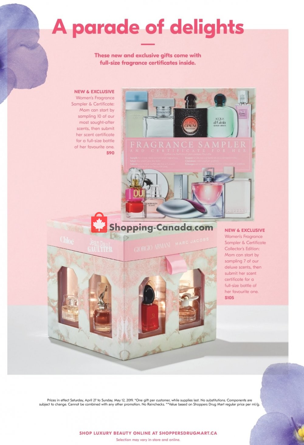 Shoppers Drug Mart flyer from Saturday April 27, 2019 to Sunday May 12, 2019 - page 3