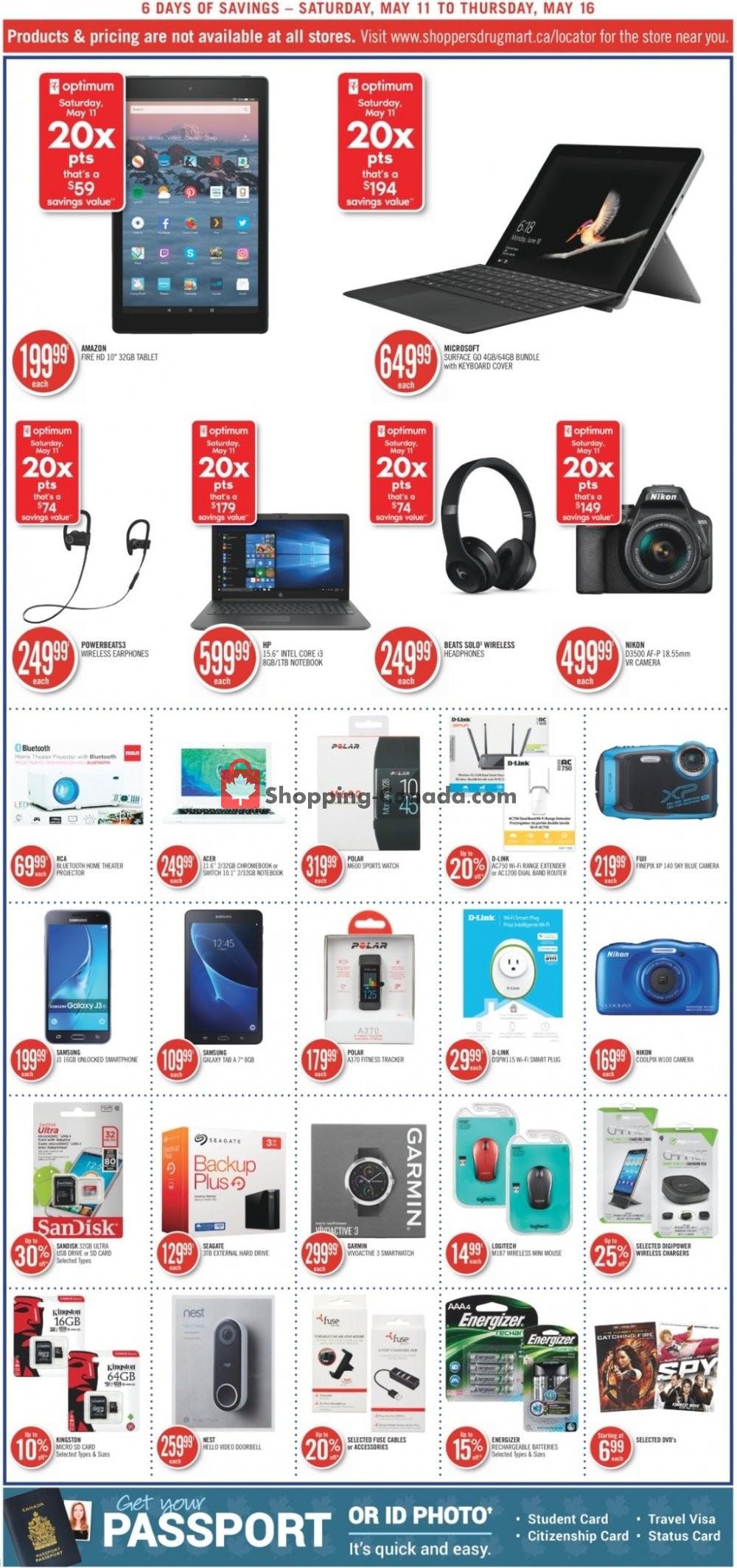 Shoppers Drug Mart flyer from Saturday May 11, 2019 to Thursday May 16, 2019 - page 9