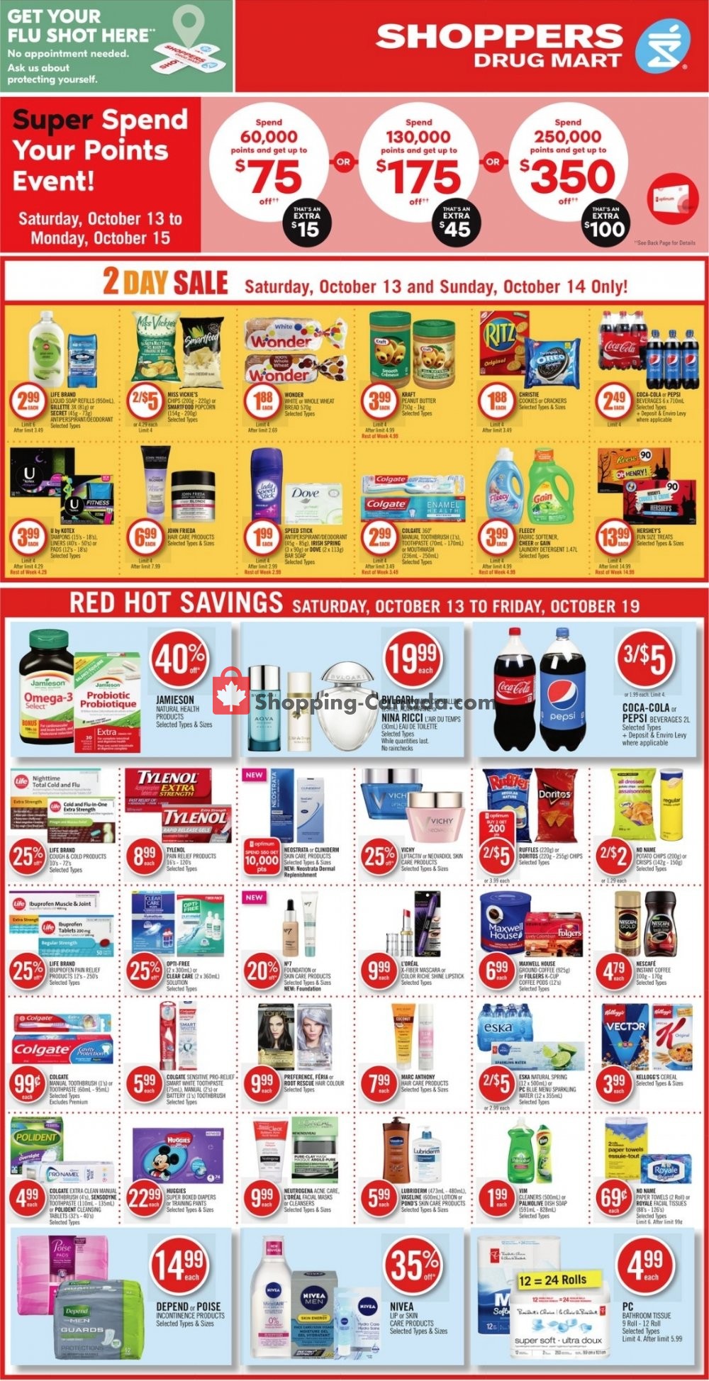 Shoppers Drug Mart flyer from Saturday October 13, 2018 to Friday October 19, 2018 - page 4