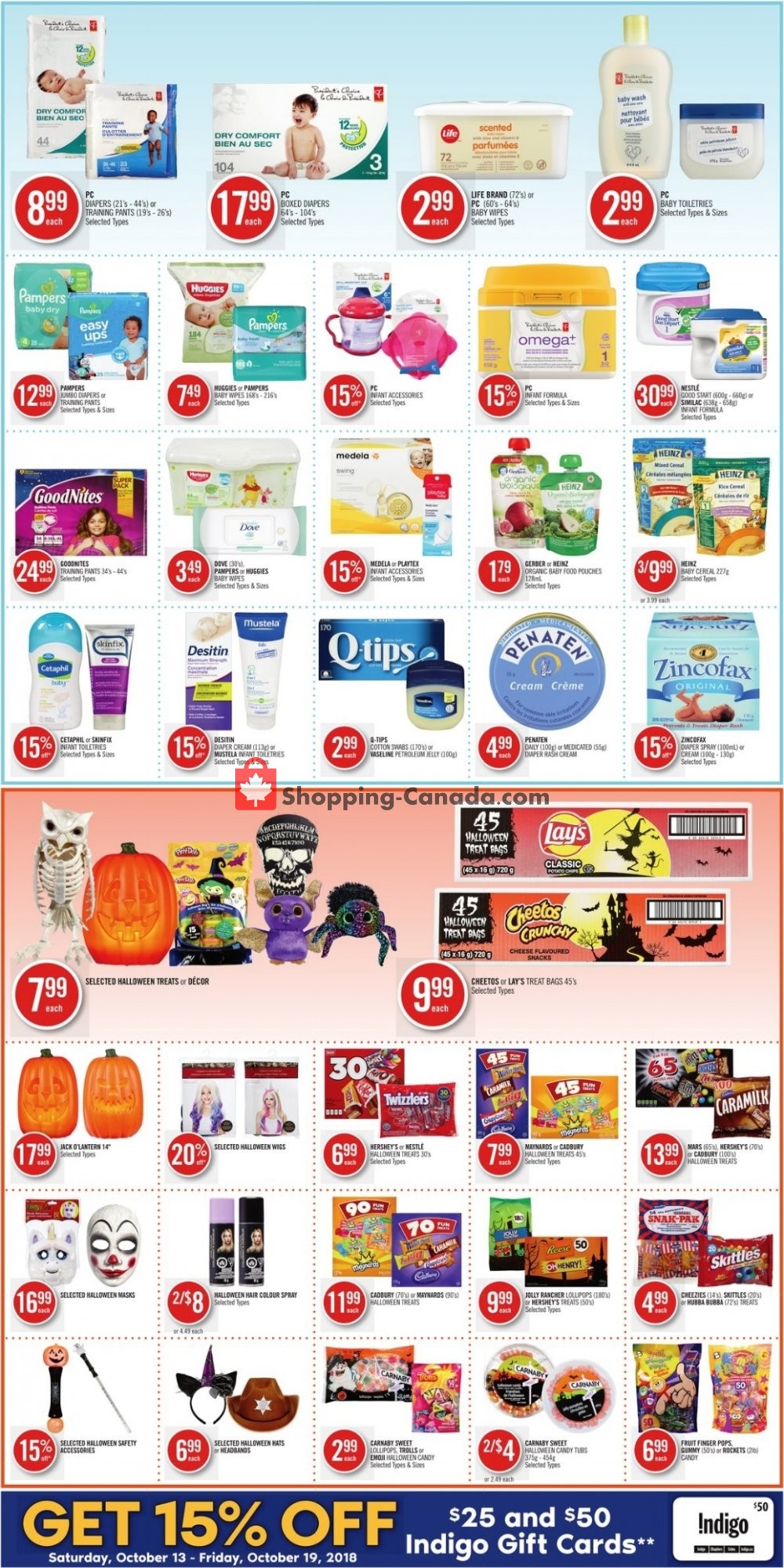 Shoppers Drug Mart flyer from Saturday October 13, 2018 to Friday October 19, 2018 - page 6