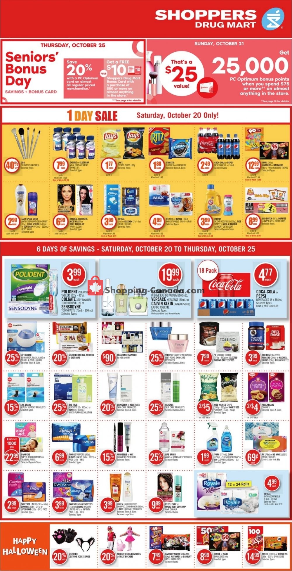 Shoppers Drug Mart flyer from Saturday October 20, 2018 to Thursday October 25, 2018 - page 2