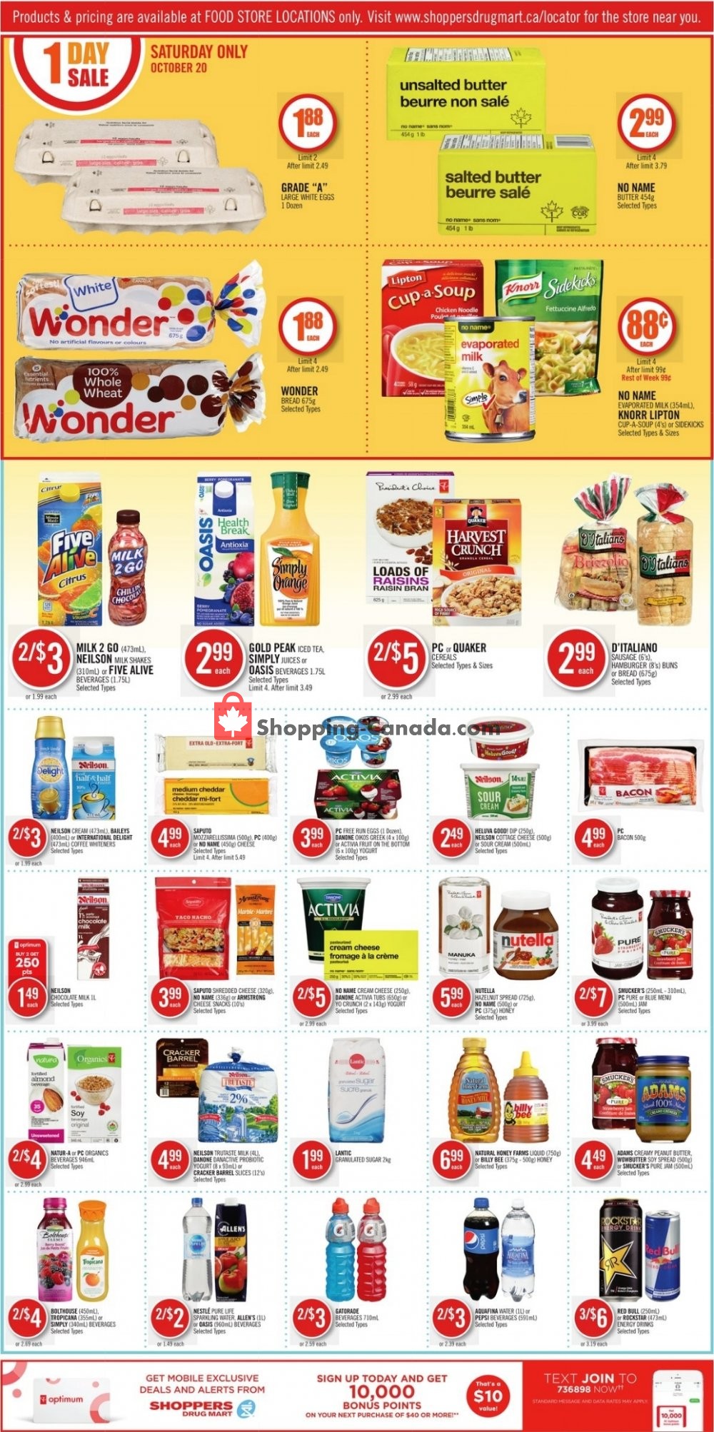 Shoppers Drug Mart flyer from Saturday October 20, 2018 to Thursday October 25, 2018 - page 6