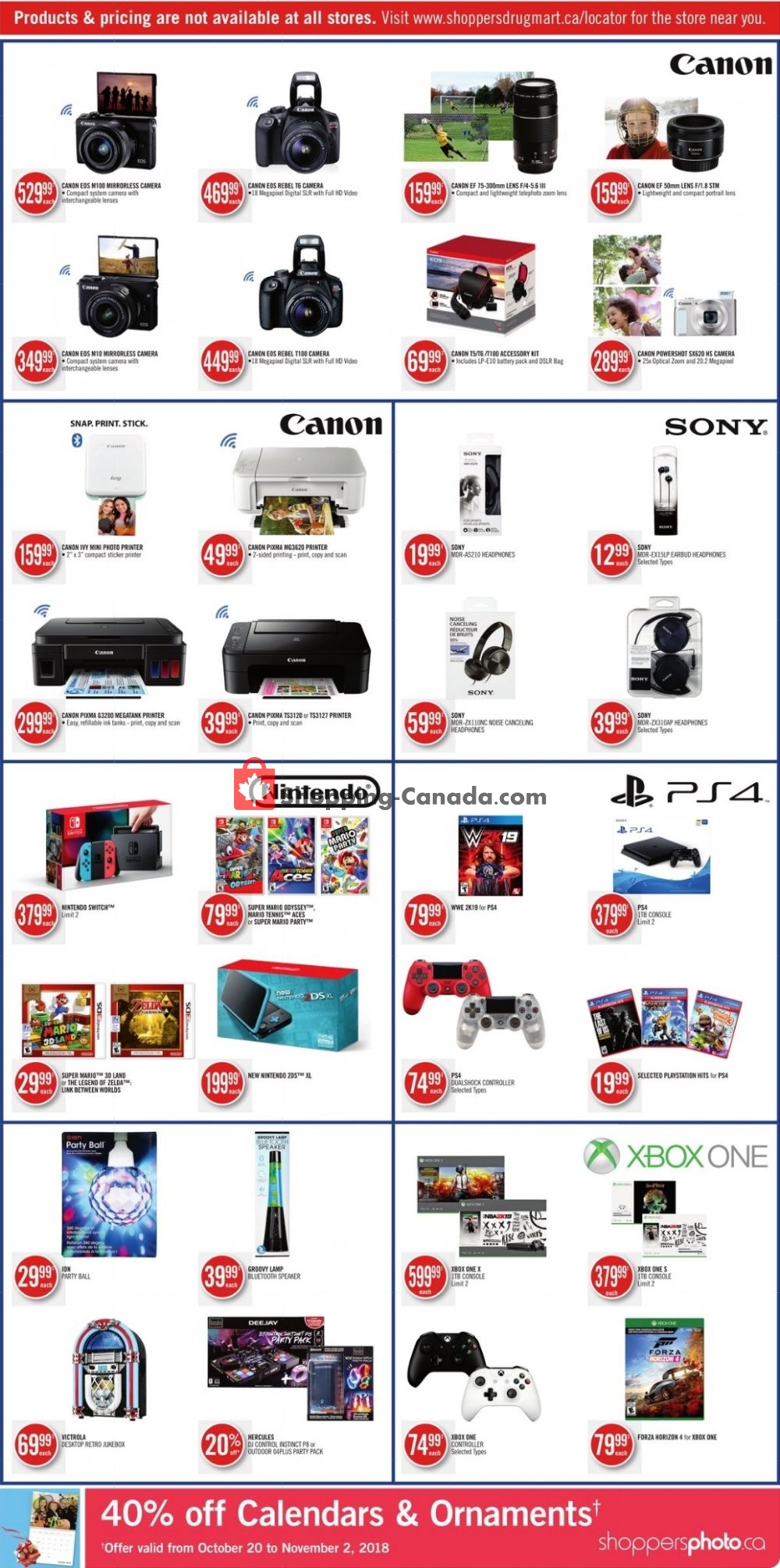 Shoppers Drug Mart flyer from Saturday October 20, 2018 to Thursday October 25, 2018 - page 9