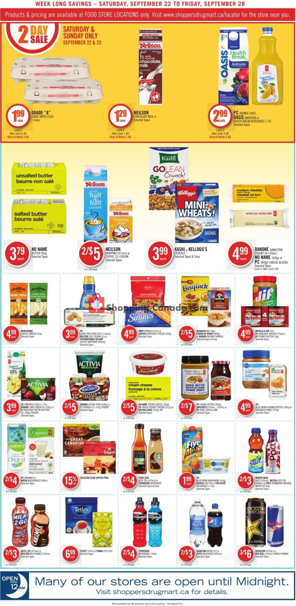 Shoppers Drug Mart flyer from Saturday September 22, 2018 to Friday September 28, 2018 - page 7