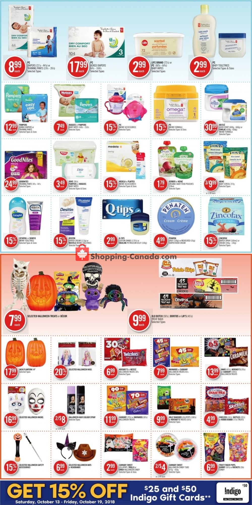 Shoppers Drug Mart flyer from Saturday October 13, 2018 to Friday October 19, 2018 - page 6