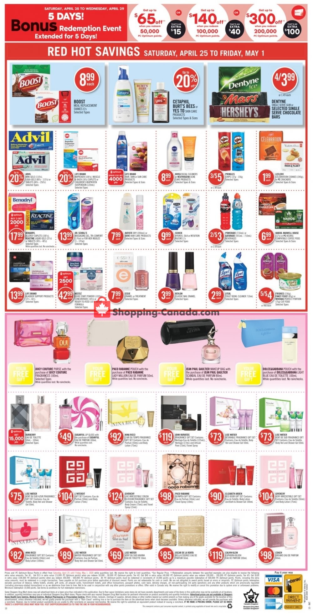 Shoppers Drug Mart flyer from Saturday April 25, 2020 to Friday May 1, 2020 - page 23