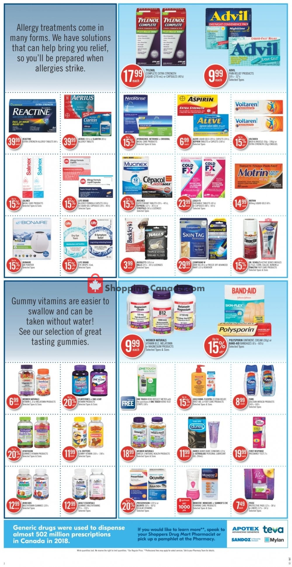 Shoppers Drug Mart flyer from Saturday April 25, 2020 to Friday May 1, 2020 - page 5
