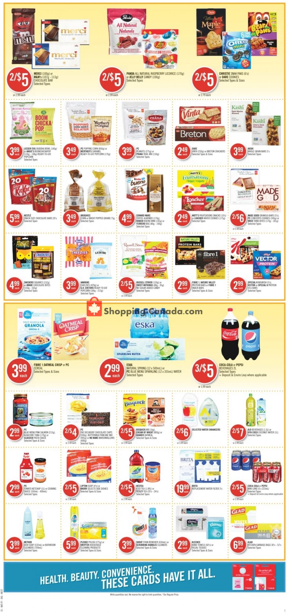 Shoppers Drug Mart flyer from Saturday April 25, 2020 to Friday May 1, 2020 - page 9