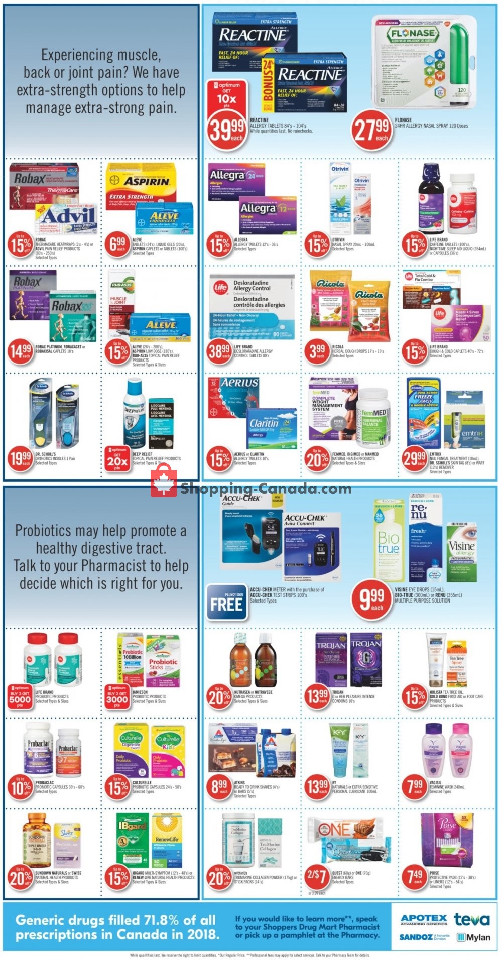 Shoppers Drug Mart flyer from Saturday August 1, 2020 to Friday August 7, 2020 - page 4