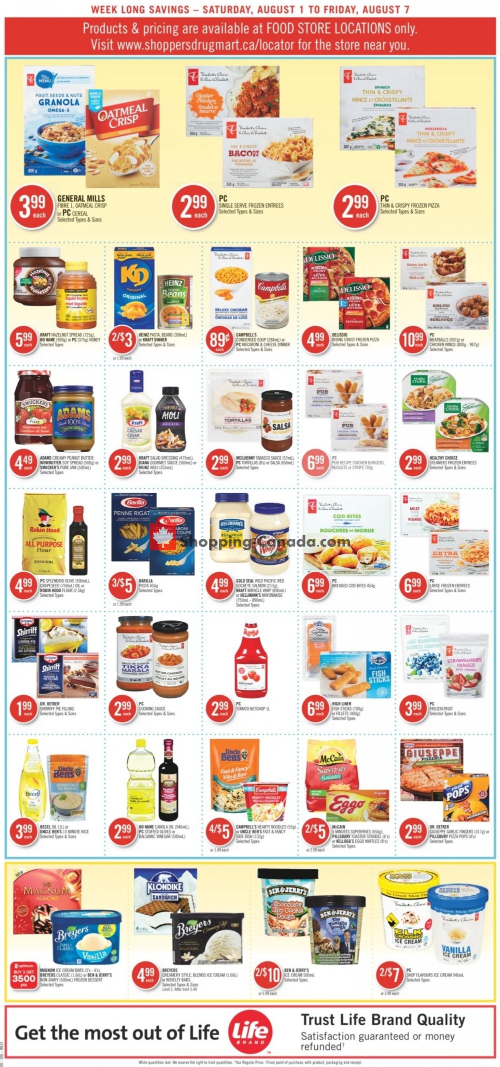 Shoppers Drug Mart flyer from Saturday August 1, 2020 to Friday August 7, 2020 - page 8
